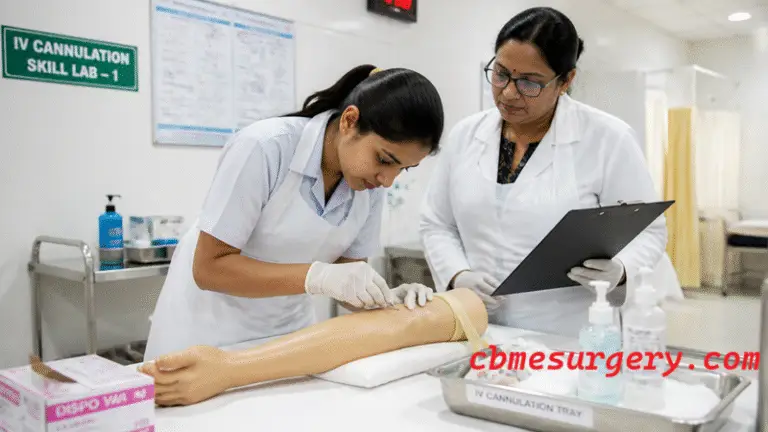 OSCE IV Cannulation pic iv